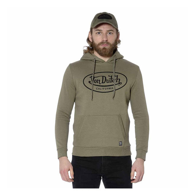 Von Dutch Logo Hoodie S / Army