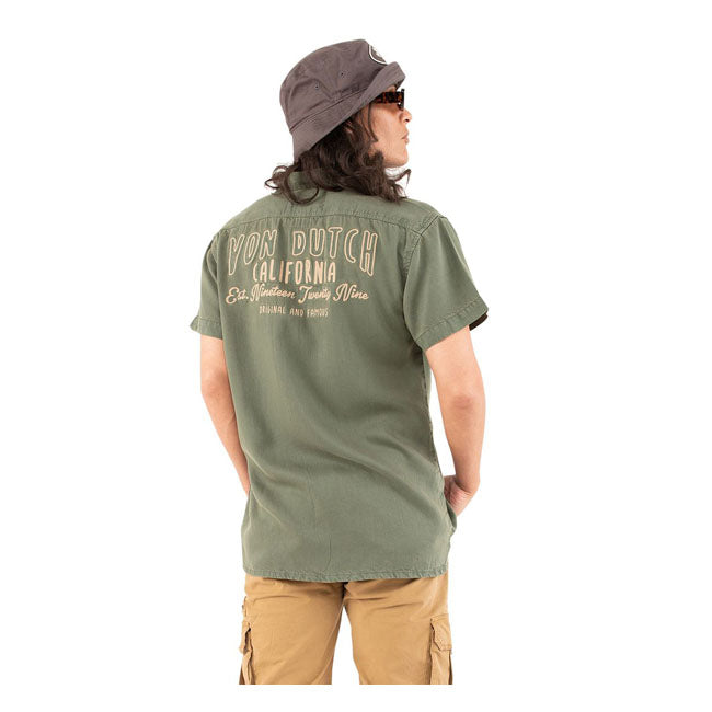 Von Dutch Smile Shirt Green