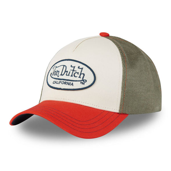 Von Dutch Terry Cap Red  - Customhoj