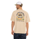 Von Dutch Vibes T-Shirt Beige / S  - Customhoj
