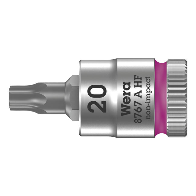 Wera Torx Sockets TX20 Wera Zyklop 1/4" Torx Socket Bit with Holding Function Customhoj