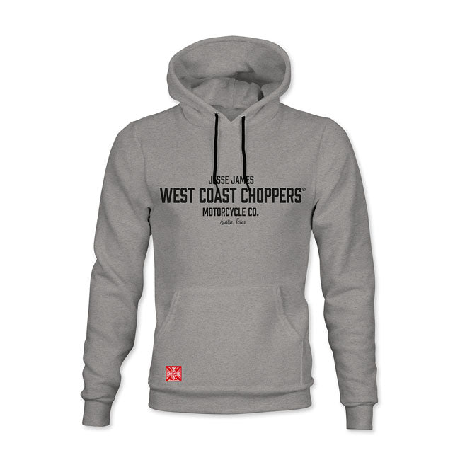 West Coast Choppers Austin Hoodie Grey / S