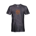 West Coast Choppers OG ATX Orange Print T-Shirt Vintage Black / S