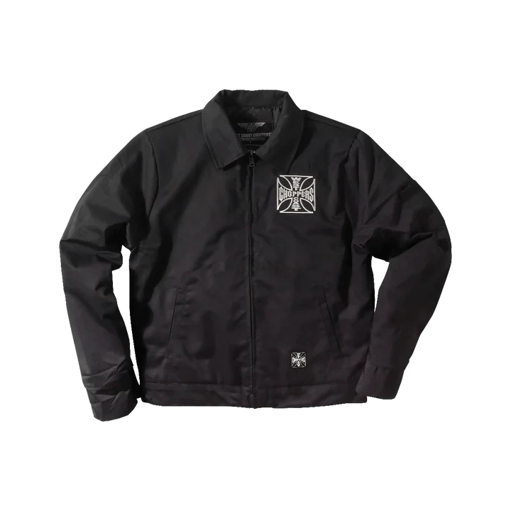 West Coast Choppers OG Lined Work Jacket Black / S  - Customhoj