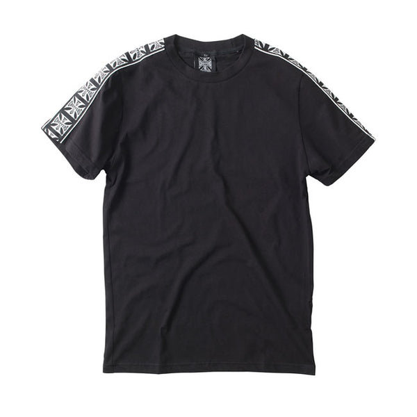 West Coast Choppers Taped T-Shirt Black / S