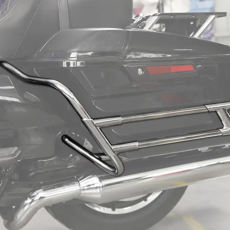 Zodiac Hard Saddlebag Guard Kit for Harley  - Customhoj