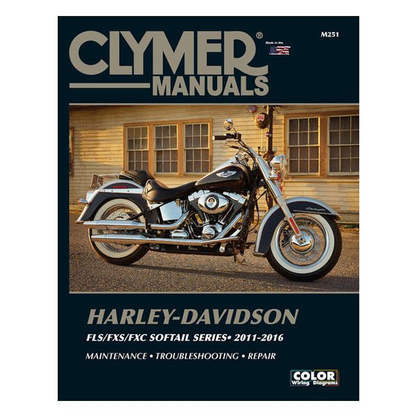 CLYMER Servicemanual 11-16 Softail (NU) Clymer Service Manual 11-16 Softail Customhoj