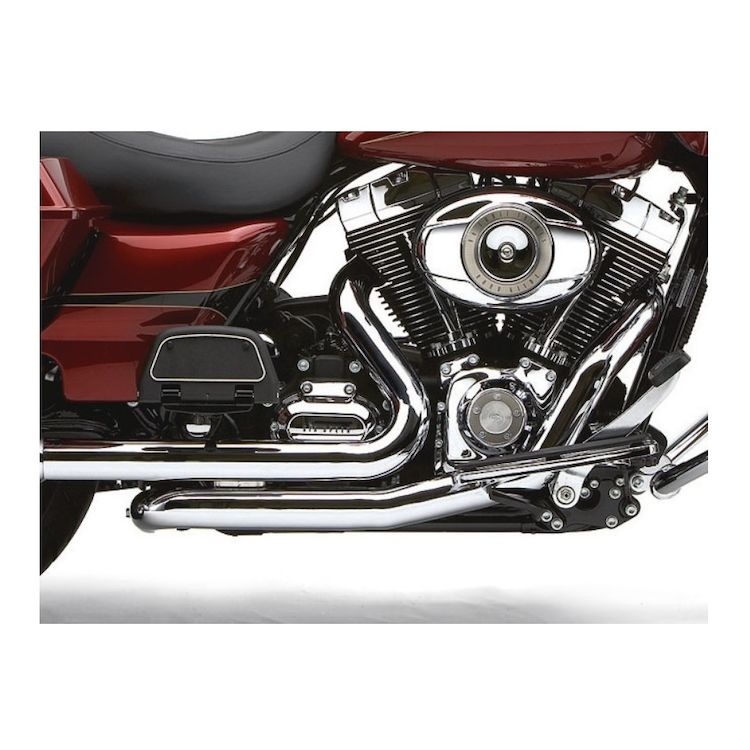 Cobra HD Touring Exhaust System Touring 10-16 (excl. 2010 FLHTCUSE) / Chrome Cobra PowerPort Headpipes Black / Chrome Touring 09-22 Customhoj