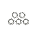 GARDNER-WESTCOTT Låsbrickor 25 pack Ext. försänkt Låsbrickor Krom Flera storlekar Customhoj