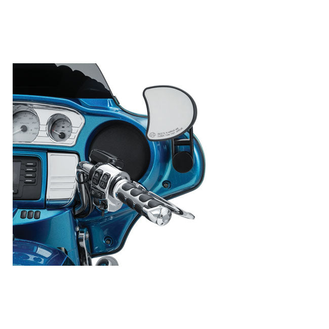 KURYAKYN Adapter Spegel Kuryakyn Batwing adjustable drop mirror mount 14-21 FLHX Street Glide Customhoj