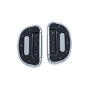 Kuryakyn Floorboards Harley All H-D with correct adapter (excl. rider position XG models) / Chrome Kuryakyn Heavy Industry Folding Floorboards for Harley Customhoj