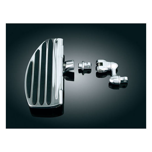 Kuryakyn Floorboards Harley Traditional H-D male mount with 541161 (chrome) or 567301 (gloss black) adapter / Low mount Kuryakyn Rider/Passenger ISO-Floorboards Customhoj