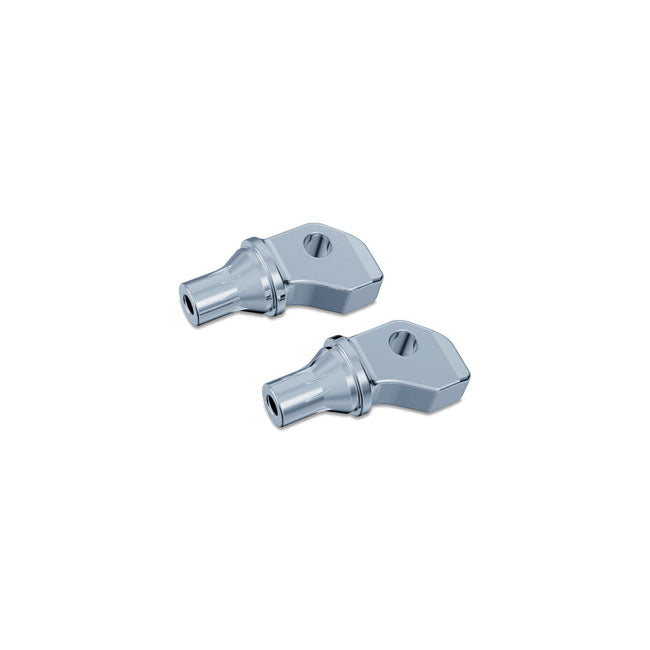 Kuryakyn Kuryakyn Adapters Scout, Scout Sixty, Scout Bobber 15-20 / Front / Chrome Kuryakyn Tapered Footpeg Adapters for Indian Customhoj