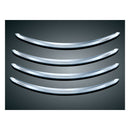 KURYAKYN Övriga skärmtillbehör Kuryakyn Rear fender accent. Krom & Svart Customhoj