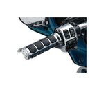 KURYAKYN Värmehandtag Kuryakyn ISO Värmehandtag E-thr. Svart / Krom Customhoj