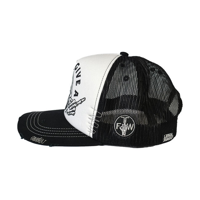 Lethal Threat Cap Lethal Threat FTW Reaper Trucker Cap Customhoj