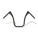 MCS Aphäng Svart / Med dimples (För HD reglage) MCS Hold-On Styre 15" rise Svart/Krom Customhoj