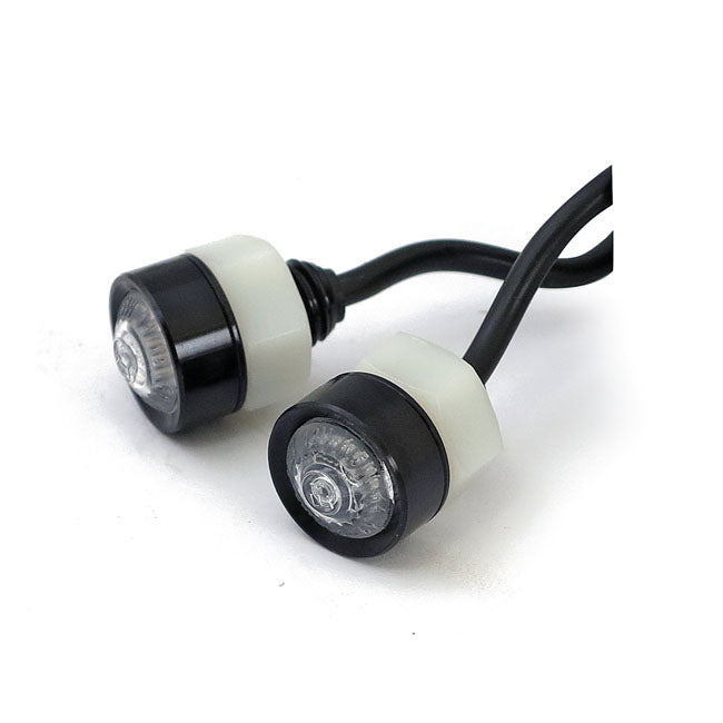 MCS Blinkers Svart Mono LED Blinkers Customhoj