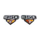 MCS Emblem Honda Luftfilteremblem CL350 Customhoj