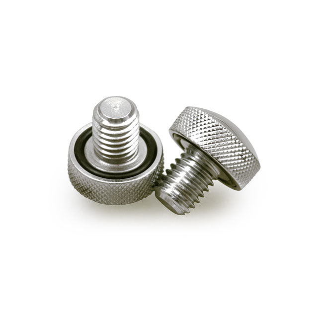 MCS Fästen/Montering Sadel Knurled Screw Kit Solo Sadel Softail 86-06 Customhoj