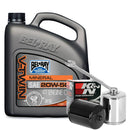 MCS/K&N Servicekit Motorolja Bel-ray Servicekit Motorolja+Filter HD Customhoj