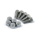 MCS Täckkåpskit HD SmoothTopps Täckåpor & Skruv Kit Derbylock HD 86-21 Svart / Krom Customhoj