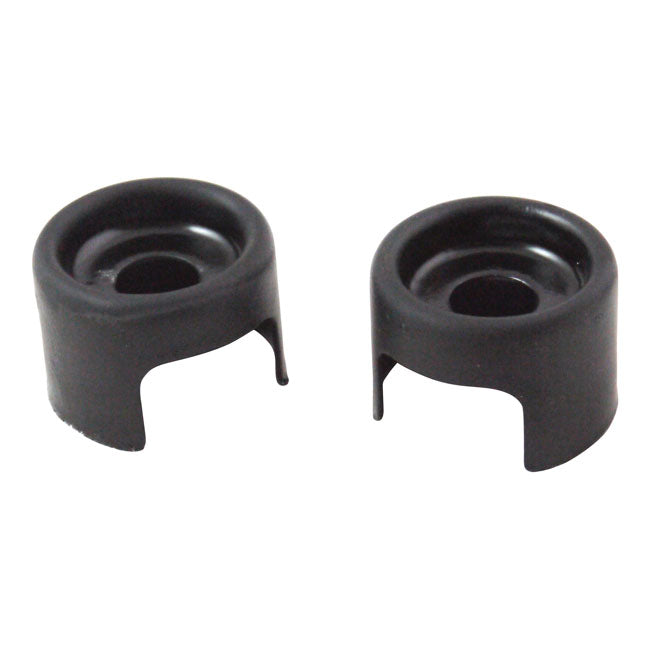 MCS Tillbehör stötdämpare Shock stud cover kit. XL 04-15; XL1200T 16-20. Svart Customhoj