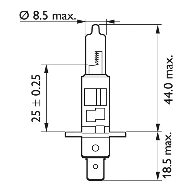 PHILIPS H1 Philips Vision H1 Customhoj