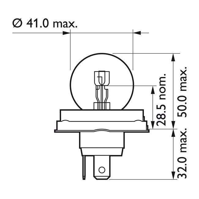 PHILIPS R2 Philips Lampa R2 (Duplo) Customhoj