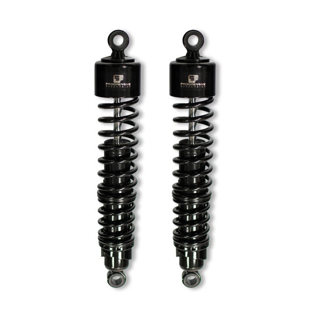 PROGRESSIVE SUSPENSION Stötdämpare HD FX/FXR PS 413 Series Stötdämpare. FXR 82-94. 15" Svart Customhoj