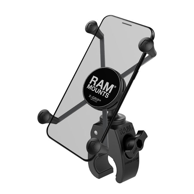 RAM Mounts Mobilhållare Paket Bredd: 44.5 till 114mm RAM Mounts Low Profile X-Grip with Tough-Claw™ Base Customhoj