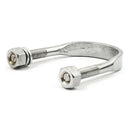 SAMWEL Reservdelar Sidostöd U-bolt Kit Fäste Sidostöd. Krom 45" Solo 30-52; VL 30-36 Customhoj