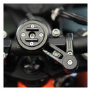SP Connect Mobilhållare Compatible with following SP Connect™ mounts: Moto Mount Pro, Moto Stem Mount, Bar Clamp Mount (+ Pro), Clutch Mount (+ Pro), Mirror Mount Pro and Bike Mount Pro (+ XL) SP Connect™, Anti Vibration Module. Svart Customhoj