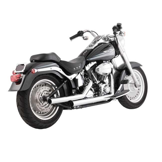 VANCE&HINES HD Softtail avgassystem 2-1/2" Straightshots Hs Softtail 87-11 Customhoj