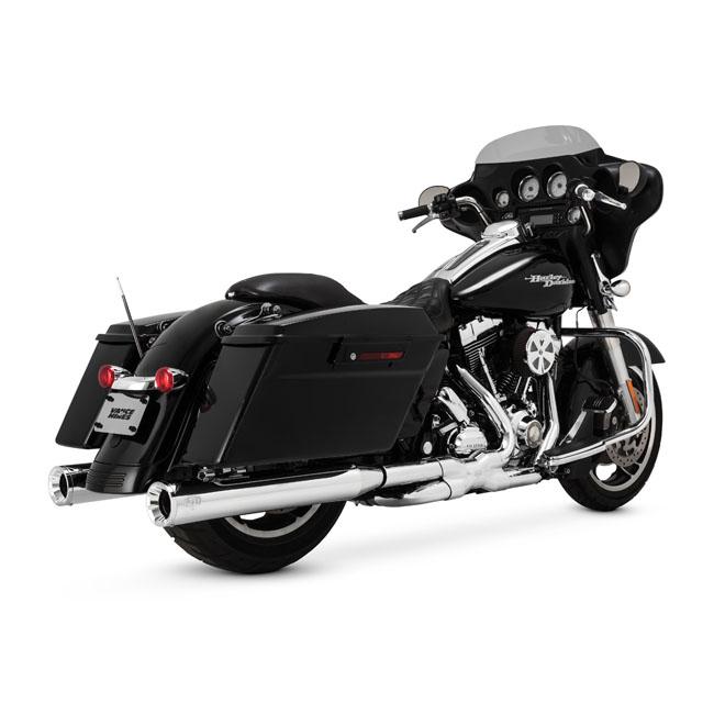 VANCE&HINES HD Touring Slip-On Vance & Hines 4" Eliminator 400 Slip-on Chrome Touring 17-20 Customhoj