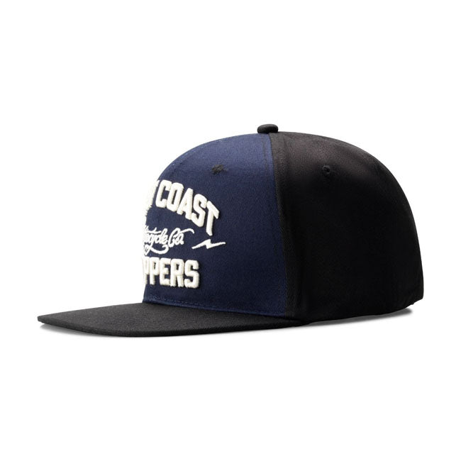 West Coast Choppers Cap WCC OG Flatbill Cap Navy/Black Customhoj