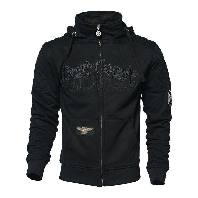 WEST COAST CHOPPERS Hoodie WCC Choppers Por Vida Hoodie Svart Customhoj