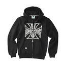 WEST COAST CHOPPERS Hoodie WCC OG logo zip hoodie Svart Customhoj